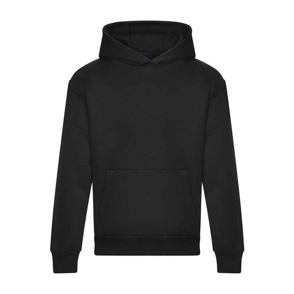 Awdis Mens Signature Heavyweight Hoodie / Deep Black
